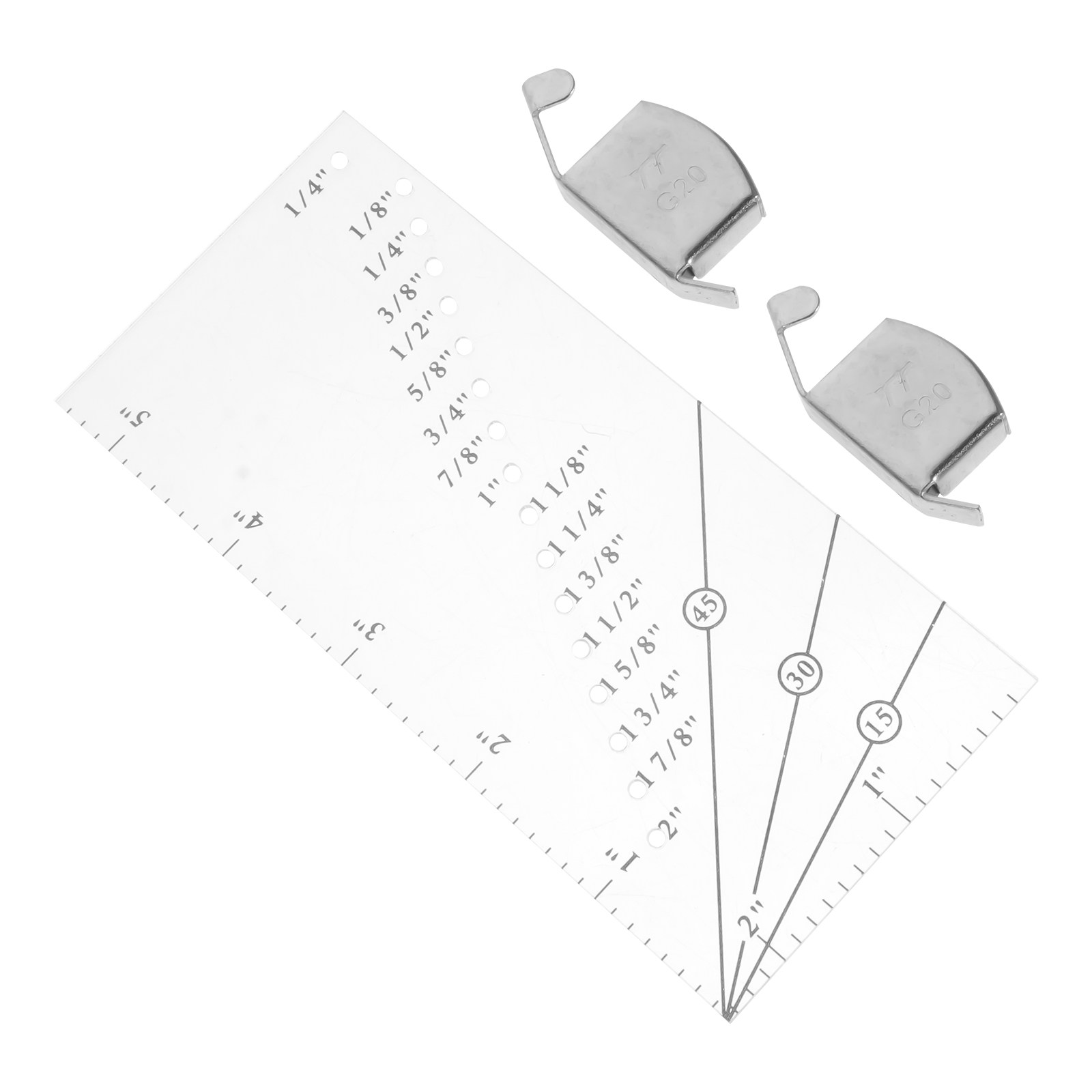 1 set Seam Plastic DIY Patchwo - Sewing Gauge Ruler 评论和价格