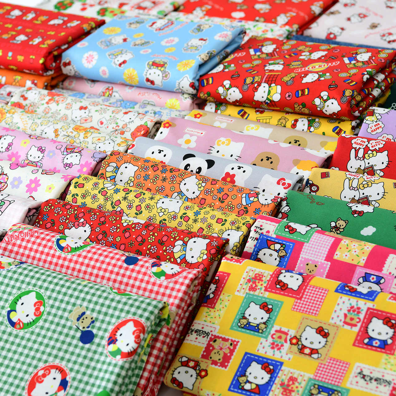 100% Cotton Hello Kitty Print  - Sewing Gauge Ruler 评论和价格