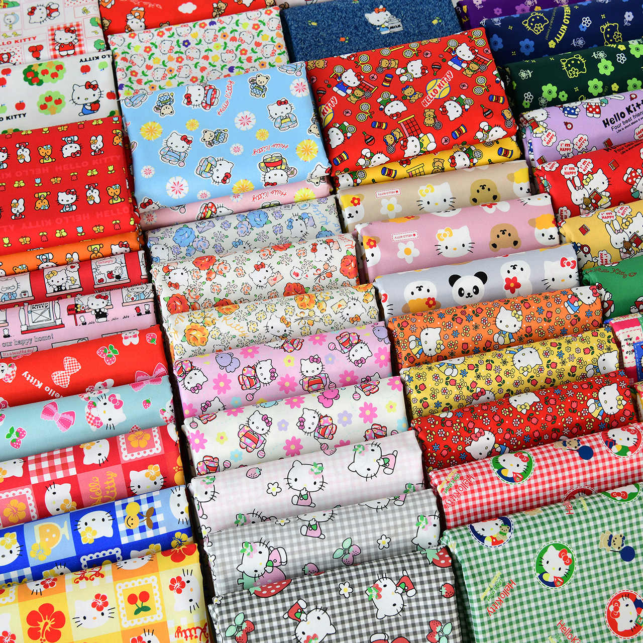 100% Cotton Hello Kitty Print  - Sewing Gauge Ruler 评论和价格