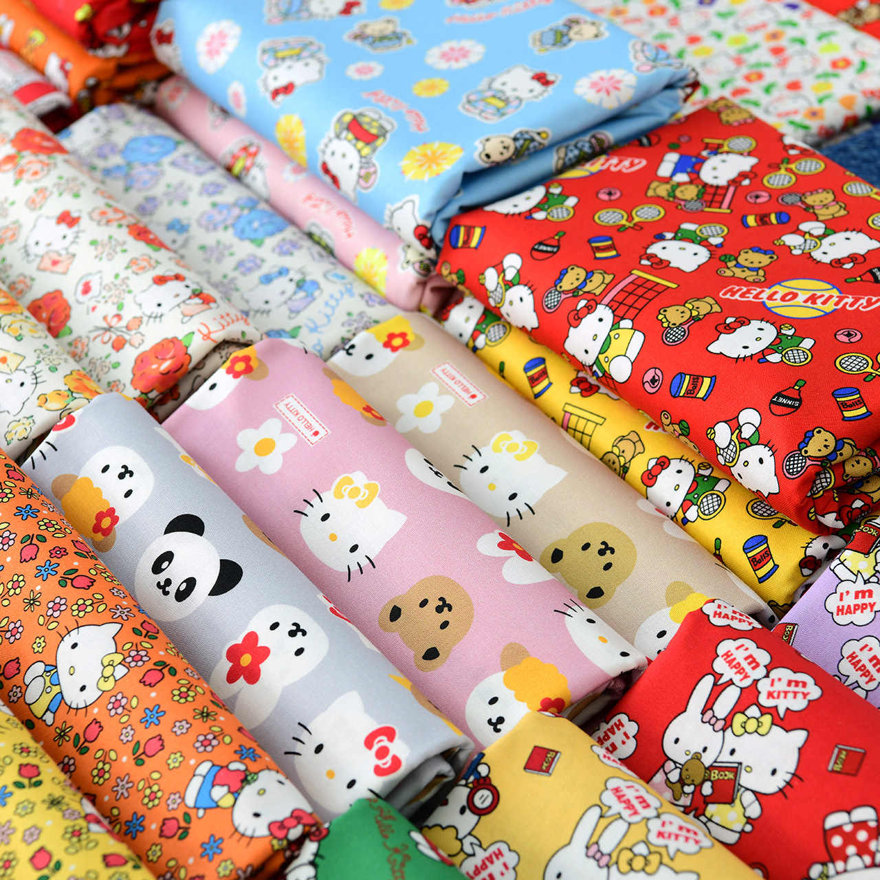 100% Cotton Hello Kitty Print  - Sewing Gauge Ruler 评论和价格