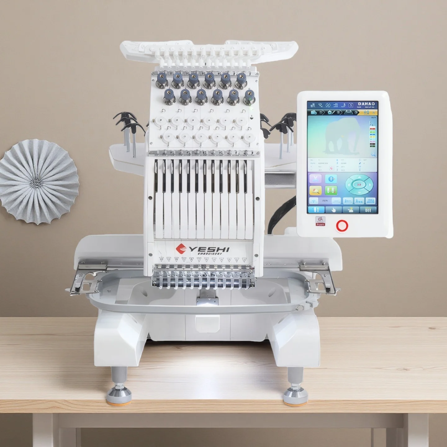 MINI-1201 Computerized Embroid - Sewing Thread In Textile 评论和价格